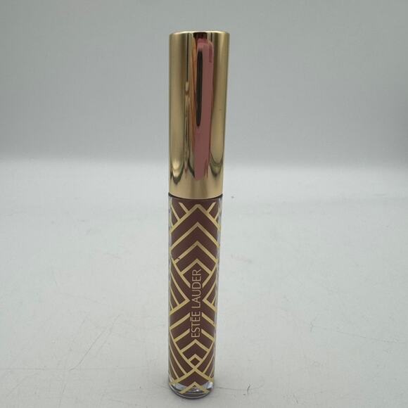 Estée Lauder Limited Edition Lip Gloss Trick Me A24 Gold Cap Longwear Shine - Picture 1 of 2
